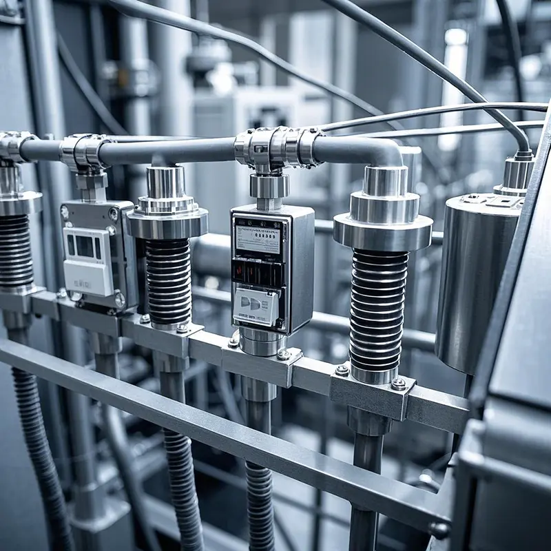 Nerūdijančio plieno vamzdis elektros energijos įrangai gaminti